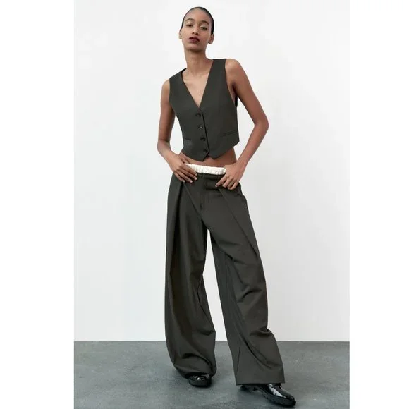 Zara Combo Boxer Pants NWT - Picture 9 of 15